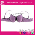 (B2063) 2014 New Design Solid Color Bra with Lace